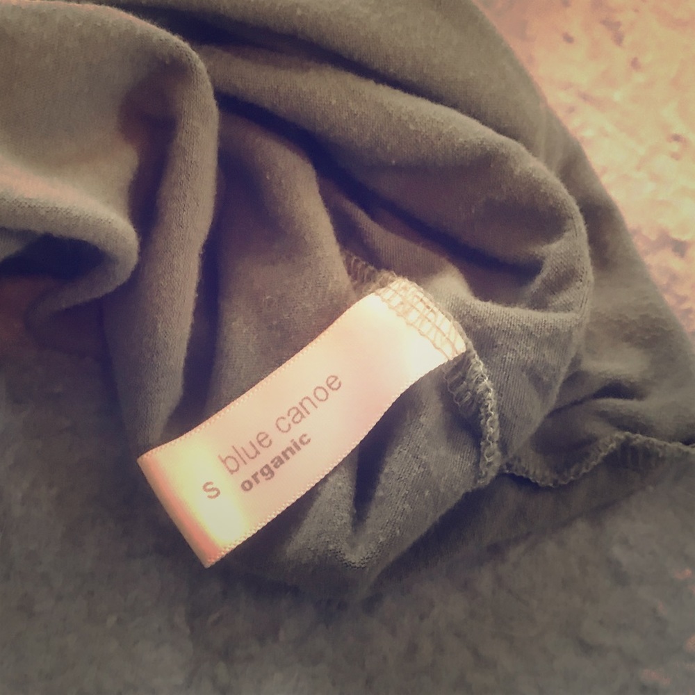 Deep Scoop neck T-shirt